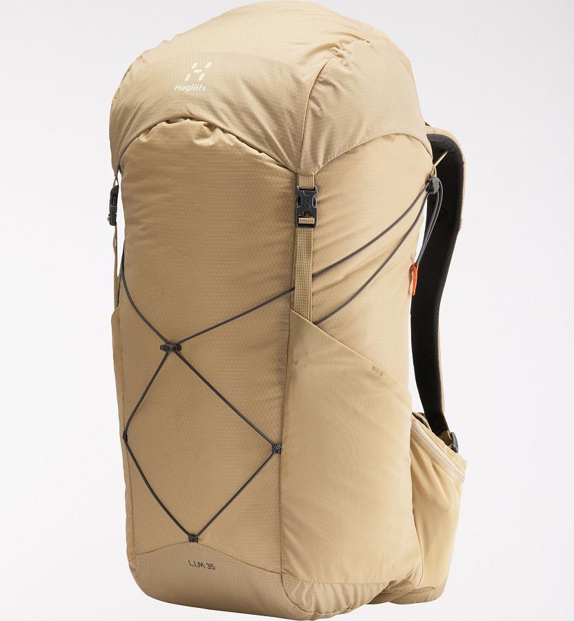 Haglöfs Mens L.I.M 35 Hiking Backpack Khaki/Black New Zealand 02845SAIG